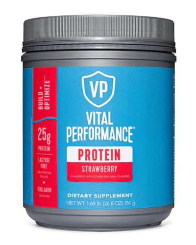 Vital Performance Protein Isolate Powder (Порошок) - NSF Certified for Sport - Informed Sport Certified Strawberry -- 26.8 oz (Унции) Vital Proteins