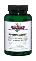 Vitanica Adrenal Assist™ -- 90 вегетарианских капсул Vitanica