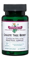 Chaste Tree Berry Vitex Extract Plus -- 60 Vegetarian Capsules (Вегетарианские капсулы) Vitanica