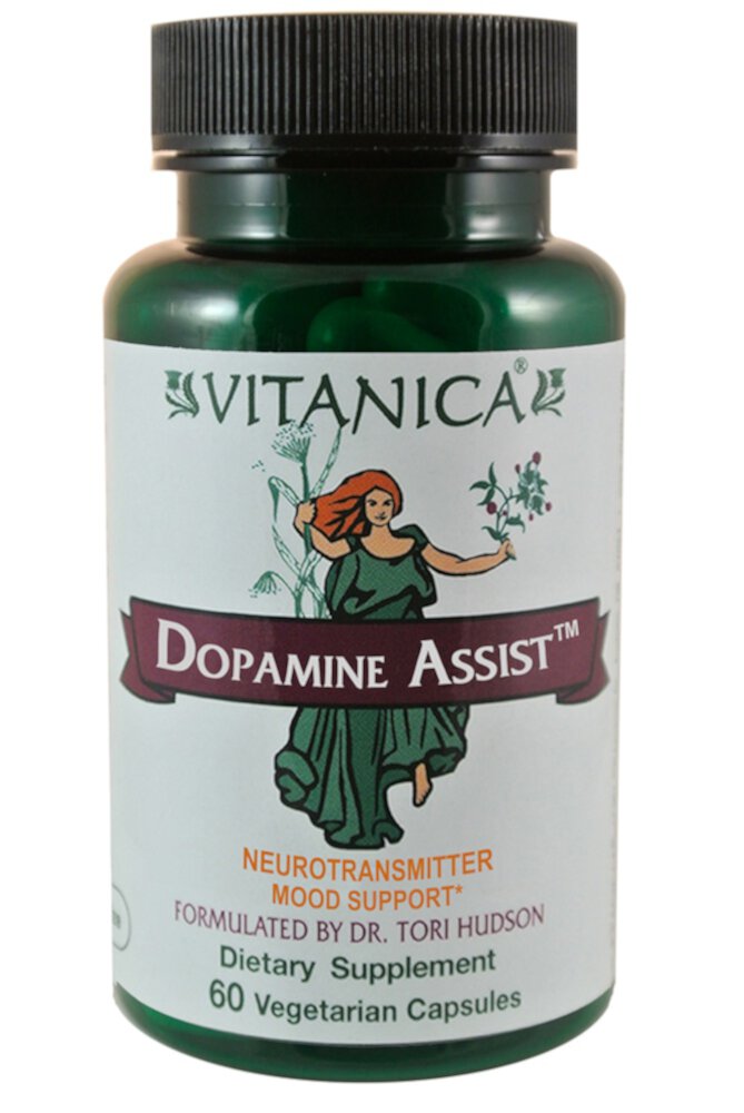 Dopamine Assist™ -- 60 Vegetarian Capsules (Вегетарианские капсулы) Vitanica