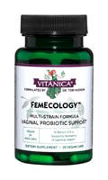 FemEcology™ Vaginal-Intestinal Support -- 10 billion - 30 Vegetarian Capsules (Вегетарианские капсулы) Vitanica