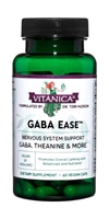 GABA Ease™, 60 вегетарианских капсул Vitanica