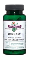 Luminous® Hair Skin & Nails Support -- 60 Vegetarian Capsules (Вегетарианские капсулы) Vitanica