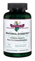 Maternal Symmetry™ OB Multivitamin -- 180 Vegetarian Capsules (Вегетарианские капсулы) Vitanica