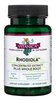 Rhodiola™ Extract Plus -- 60 Vegetarian Capsules (Вегетарианские капсулы) Vitanica