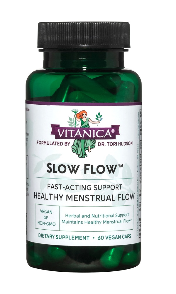 Slow Flow™ -- 60 Vegetarian Capsules (Вегетарианские капсулы) Vitanica