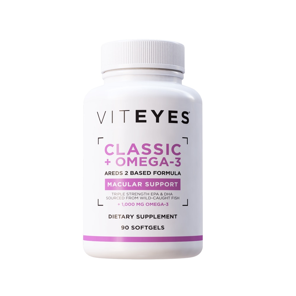 Classic plus Omega-3 Ared 2 Based Formula -- 90 Softgels (Мягкие капсулы) Viteyes