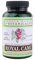 Royal Camu™ -- 140 вегетарианских капсул Whole World Botanicals