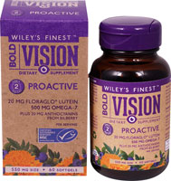 Wiley's Finest Bold Vision Proactive — 60 мягких капсул Wiley's Finest
