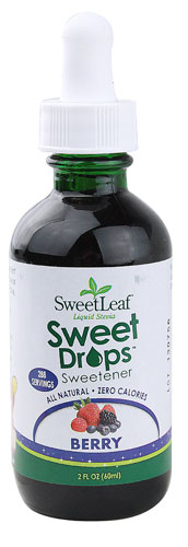 Подсластитель Wisdom Natural SweetLeaf® Sweet Drops™ с ягодами — 2 жидких унции SweetLeaf