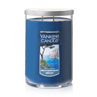 Yankee Candle Ароматическая свеча в большом стакане Средиземноморский бриз -- 22 унции Yankee Candle
