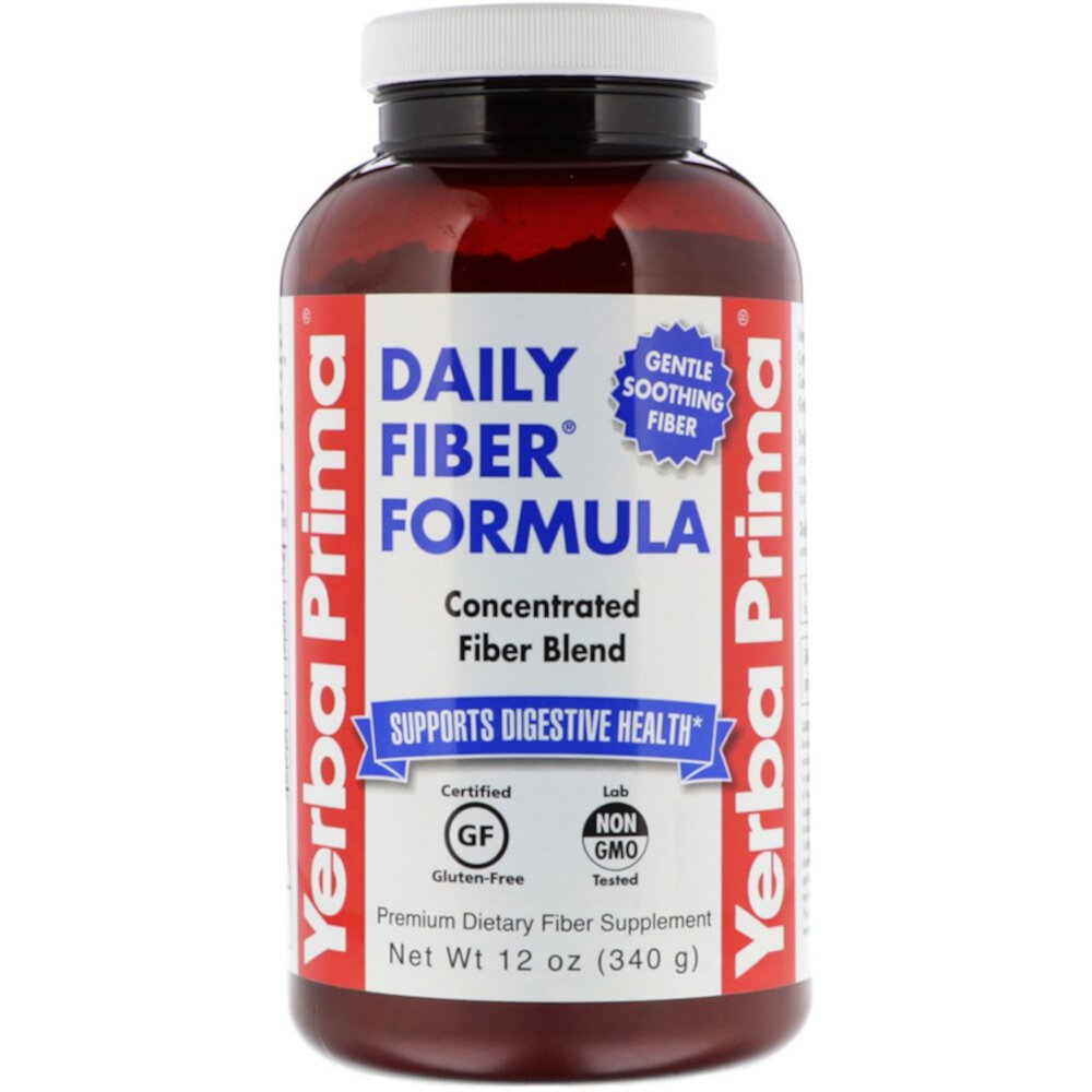 Daily Fiber Formula -- 12 oz (Унции) Yerba Prima