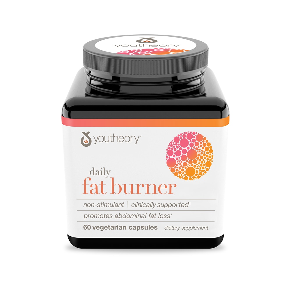 Daily Fat Burner -- 60 Vegetarian Capsules (Вегетарианские капсулы) Youtheory