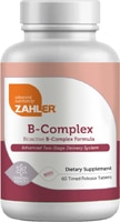 Zahler B-Complex Bioactive B-Complex Formula -- 120 таблеток с пролонгированным высвобождением Zahler