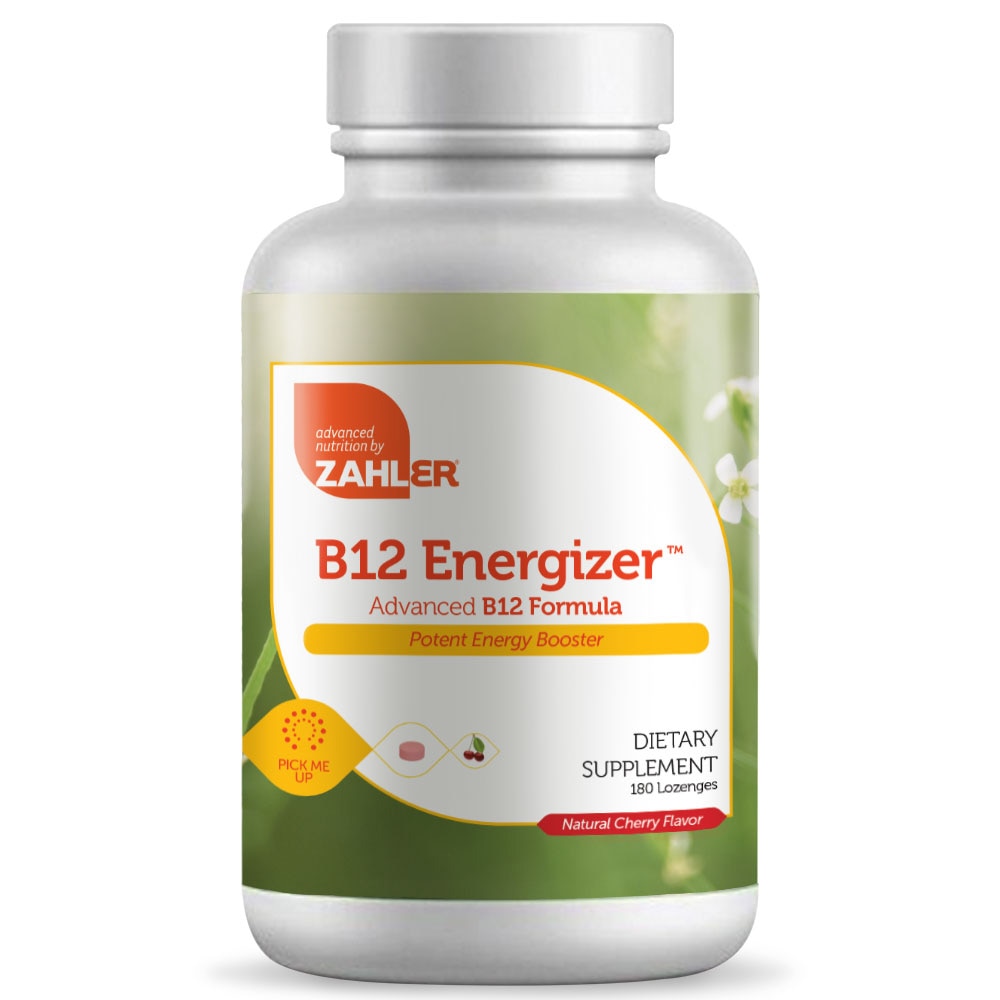 B12 Energizer™ Natural Cherry -- 180 Lozenges (Пастилки) Zahler