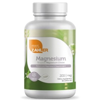 Magnesium -- 200 mg - 60 Capsules (Капсулы) Zahler