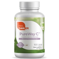 PureWay C Vitamin C and Bioflavonoids -- 500 mg - 120 Capsules (Капсулы) Zahler