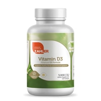 Zahler Витамин D3 – 5000 МЕ – 250 капсул Zahler