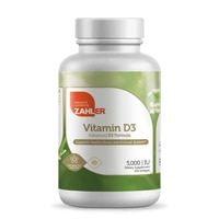 Vitamin D3 -- 5000 IU - 250 Softgels (Мягкие капсулы) Zahler