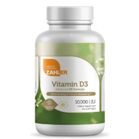Zahler Витамин D3 – 10000 МЕ – 250 капсул Zahler
