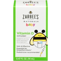 Детский витамин D — 0,47 жидких унций Zarbee's
