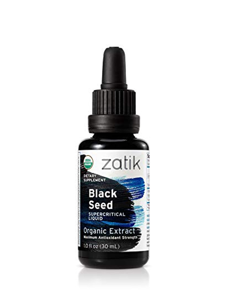 Organic Black Seed Oil -- 1 fl oz (Жидкие унции) Zatik