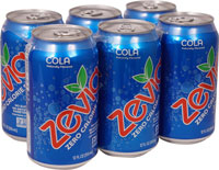 Zevia Zero Calorie Soda Cola - 6 банок Zevia