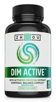 DIM Active™ with Activated Broccoli Extract -- 60 Veggie Capsules (Капсулы на растительной основе) Zhou