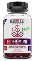 Elder-Mune™ Elderberry Gummies (Жевательные конфеты) -- 60 Vegan Gummies Zhou