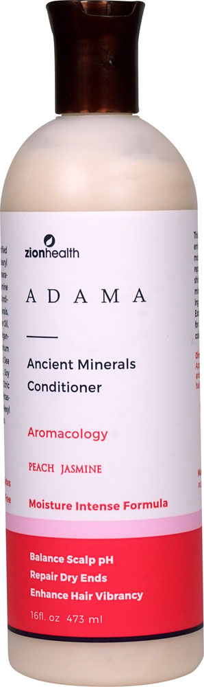 Zion Health Adama Ancient Minerals Кондиционер Персик Жасмин -- 16 жидких унций Zion Health