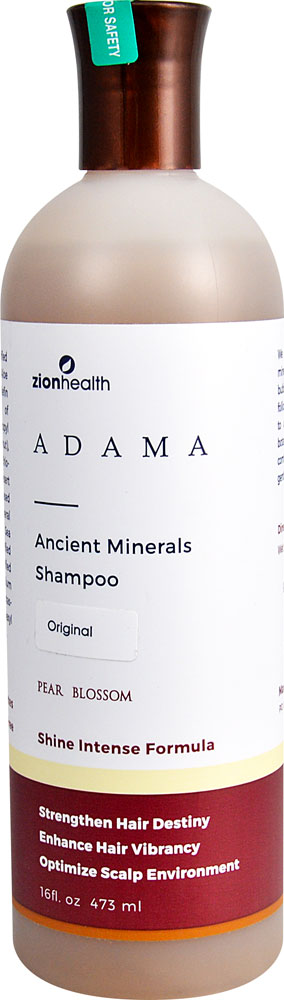 Шампунь Zion Health Adama Ancient Minerals, 16 жидких унций Zion Health