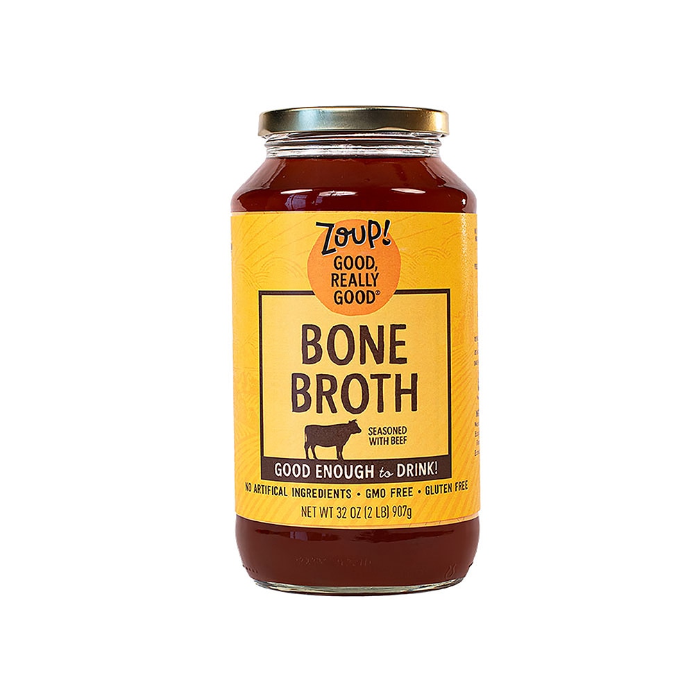 Non-GMO Bone Broth Beef -- 32 oz (Унции) Zoup