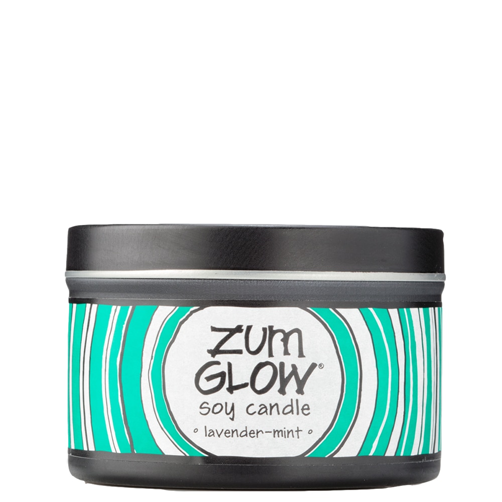 Zum Glow® Soy Candle Лаванда-Мята -- банка 7 унций ZUM