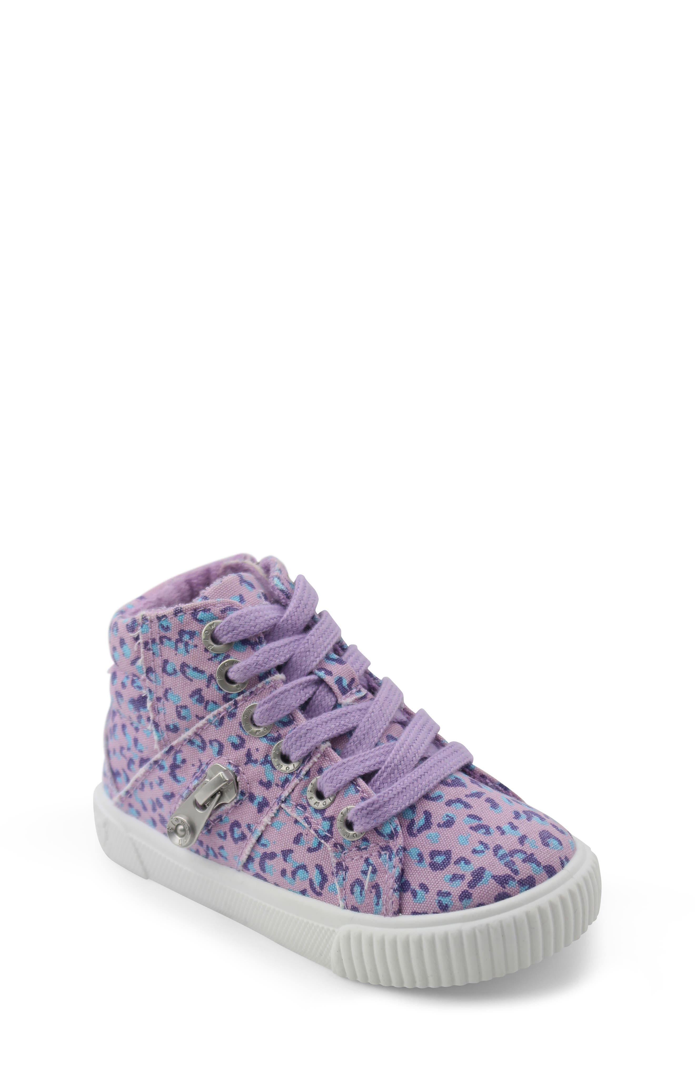 Kids' Fruitcake Leopard Print High Top Sneaker Blowfish Footwear