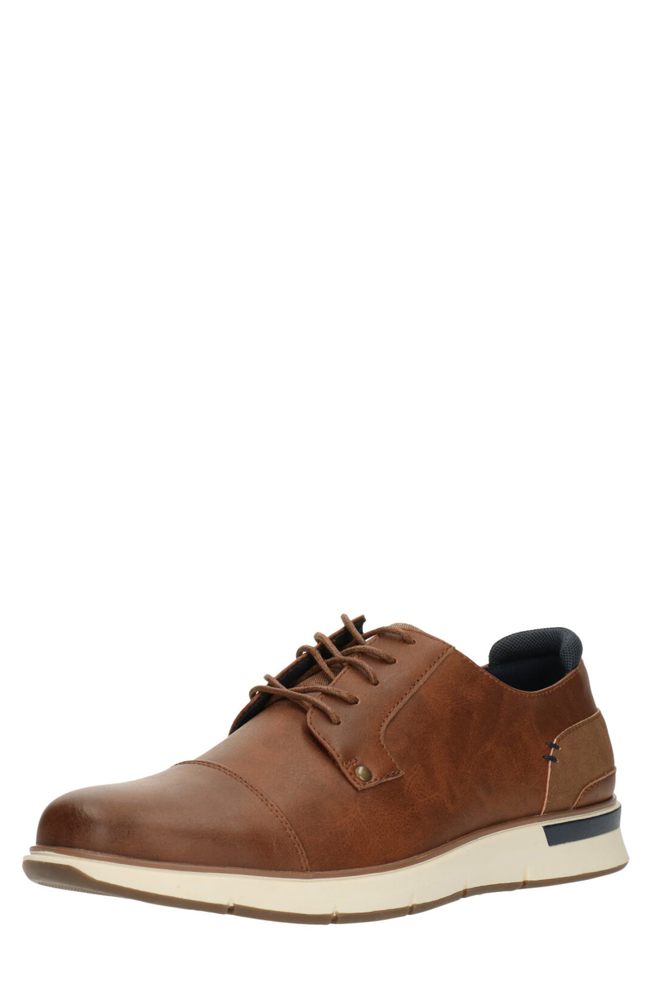Faux Leather Oxford Bullboxer