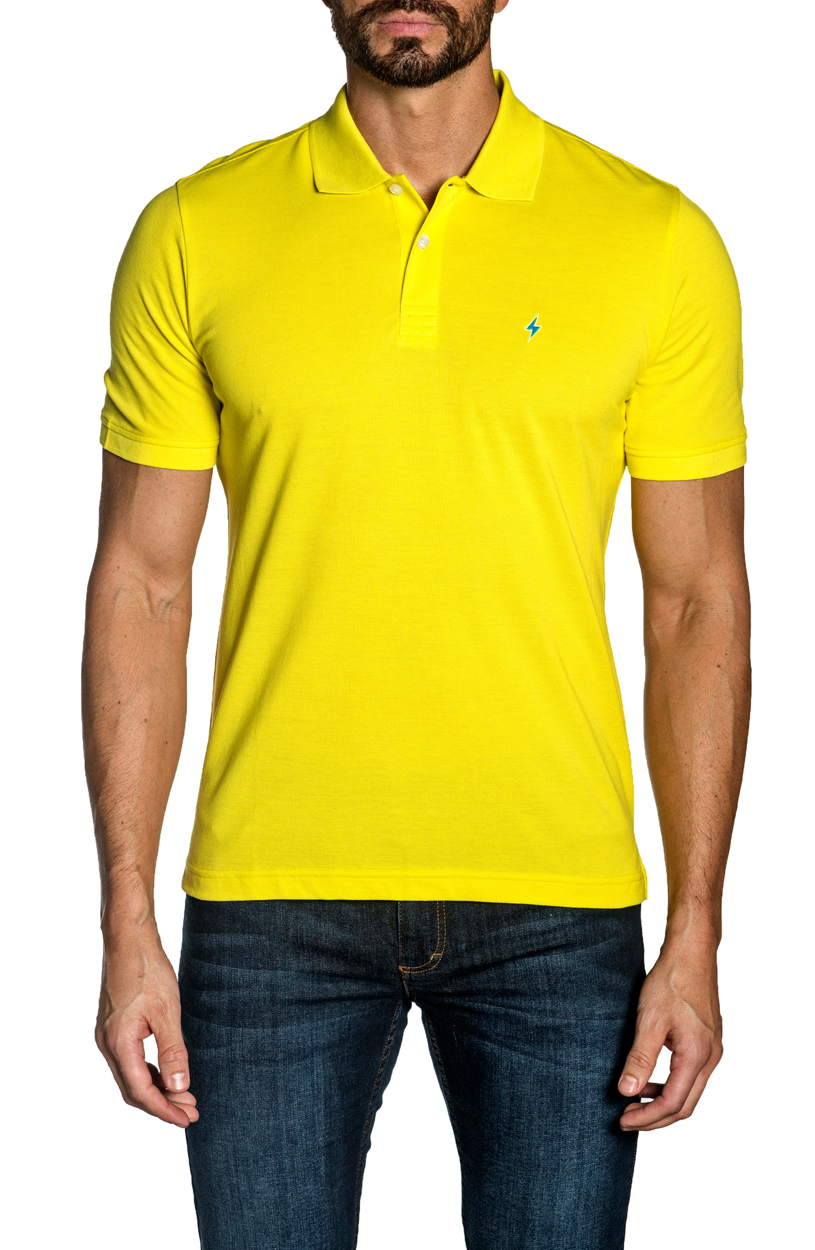 Cotton Knit Polo Jared Lang