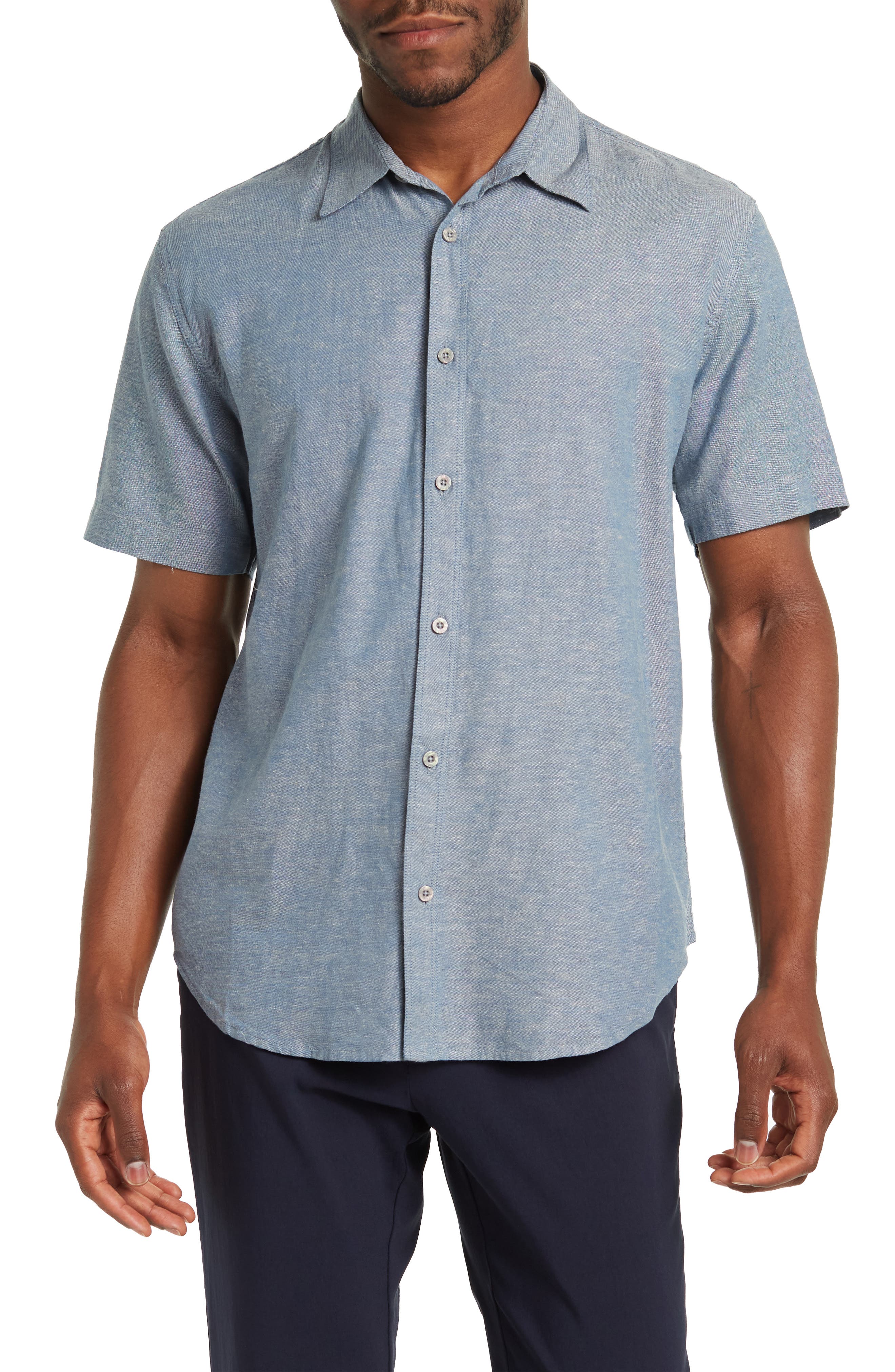 Short Sleeve Woven Shirt COASTAORO
