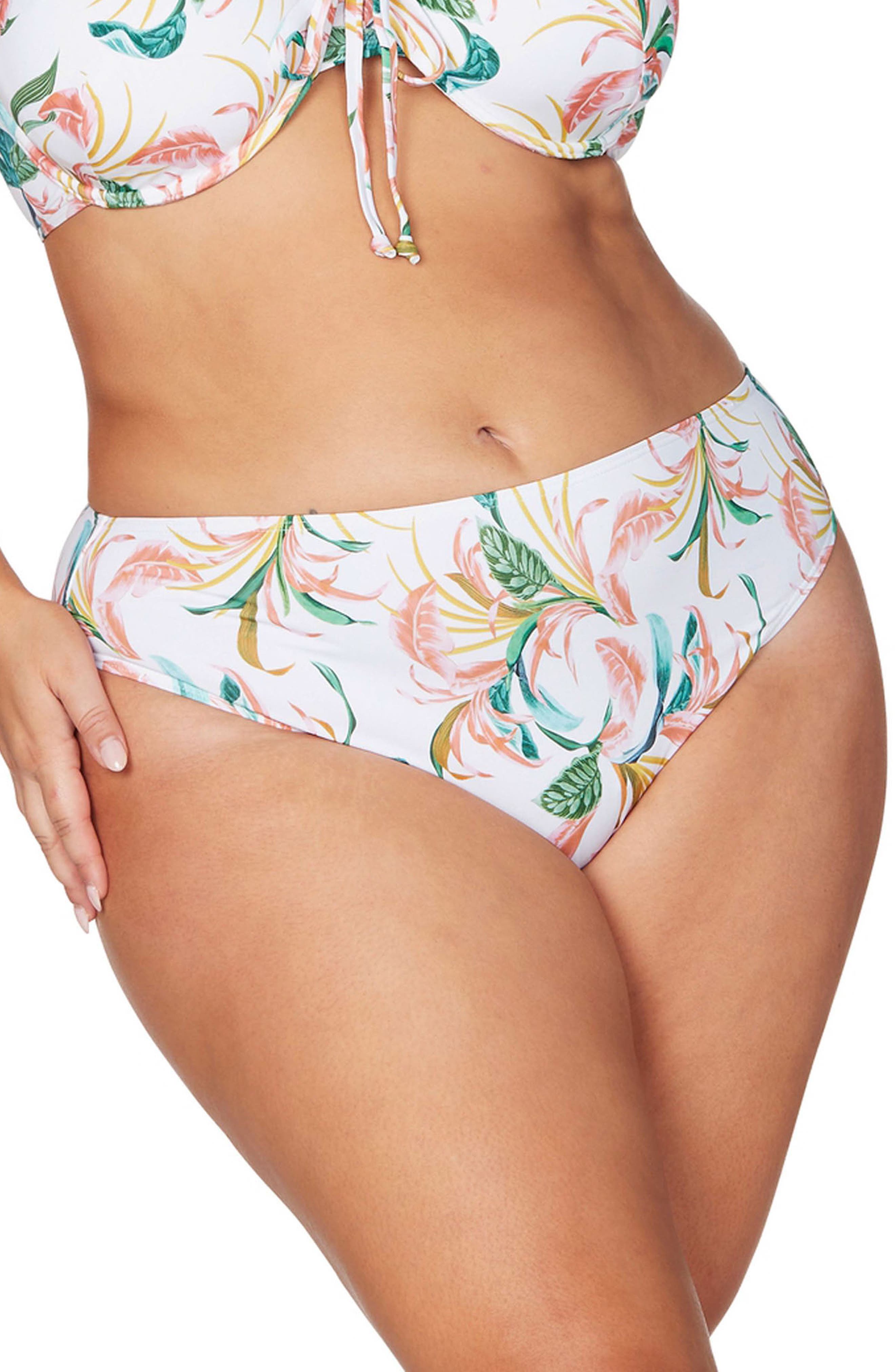 April Spritz Monet Mid Rise Bikini Bottoms Artesands