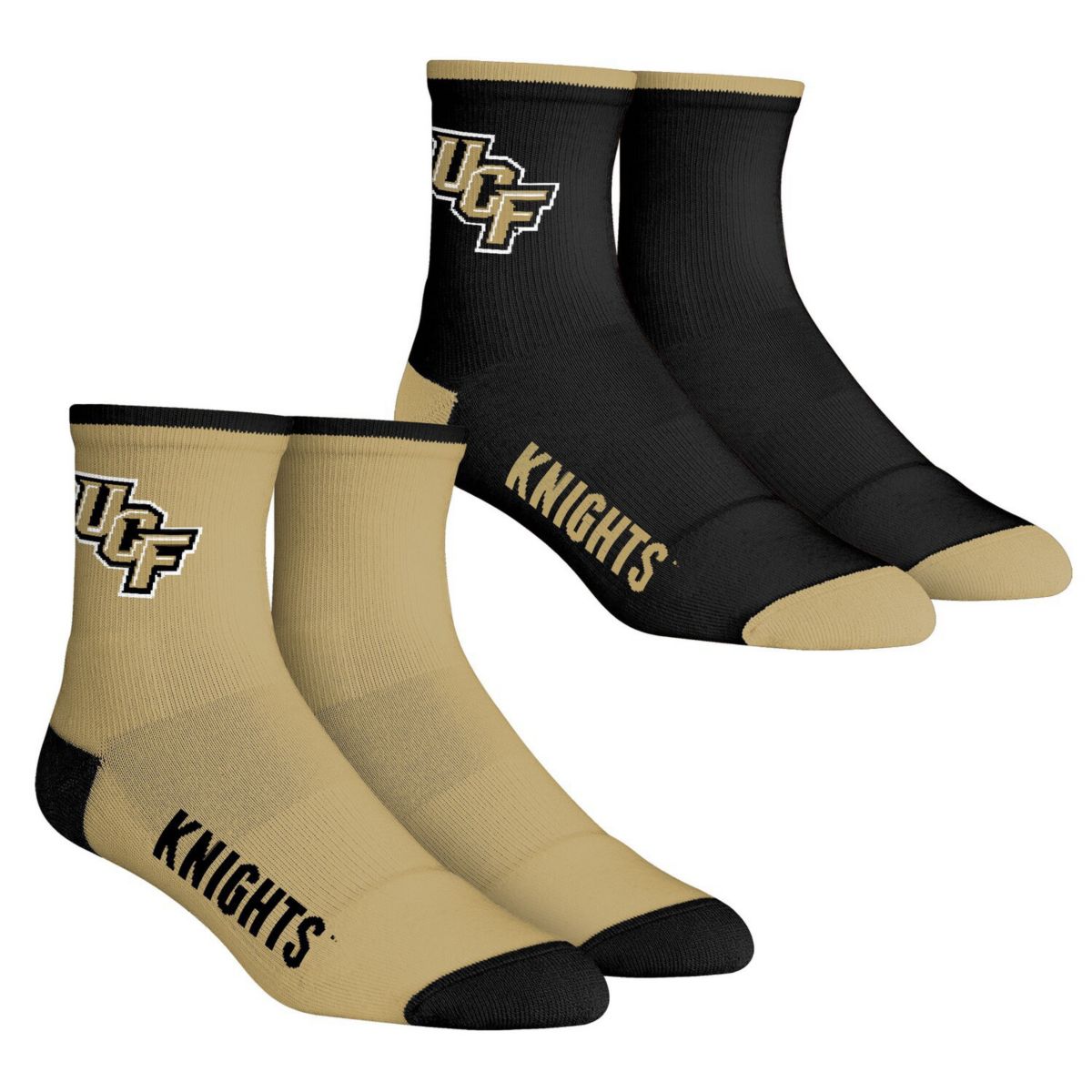 Детские носки Rock Em Socks UCF Knights, 2 пары, укороченные, комфортные Unbranded