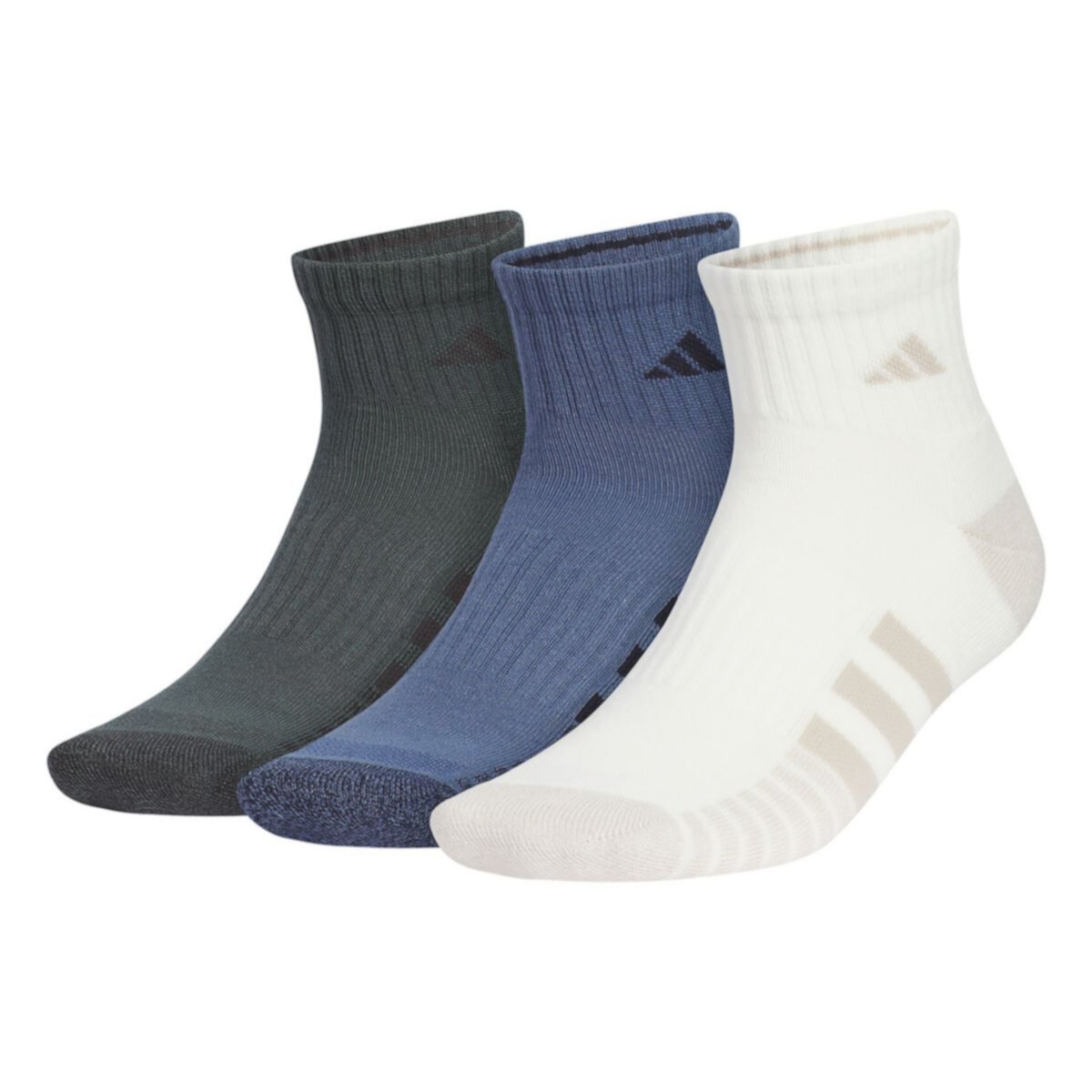 Мужские носки adidas Cushioned 3.0 Color 3-Pack of Quarters Socks Adidas