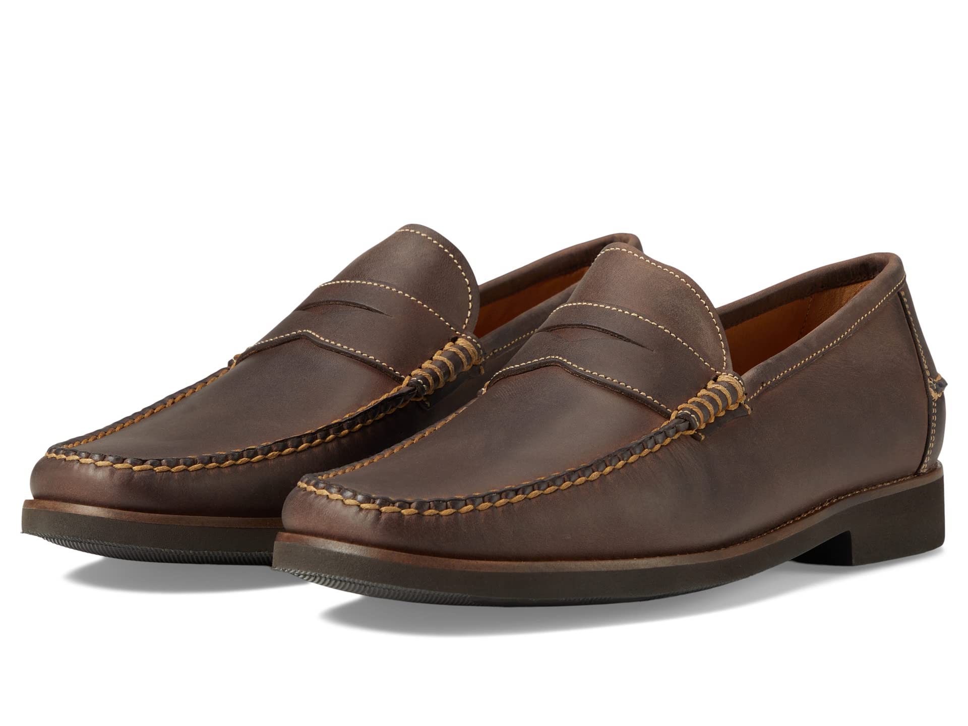 Мужские Туфли Peter Millar Handsewn Leather Penny Loafer Peter Millar