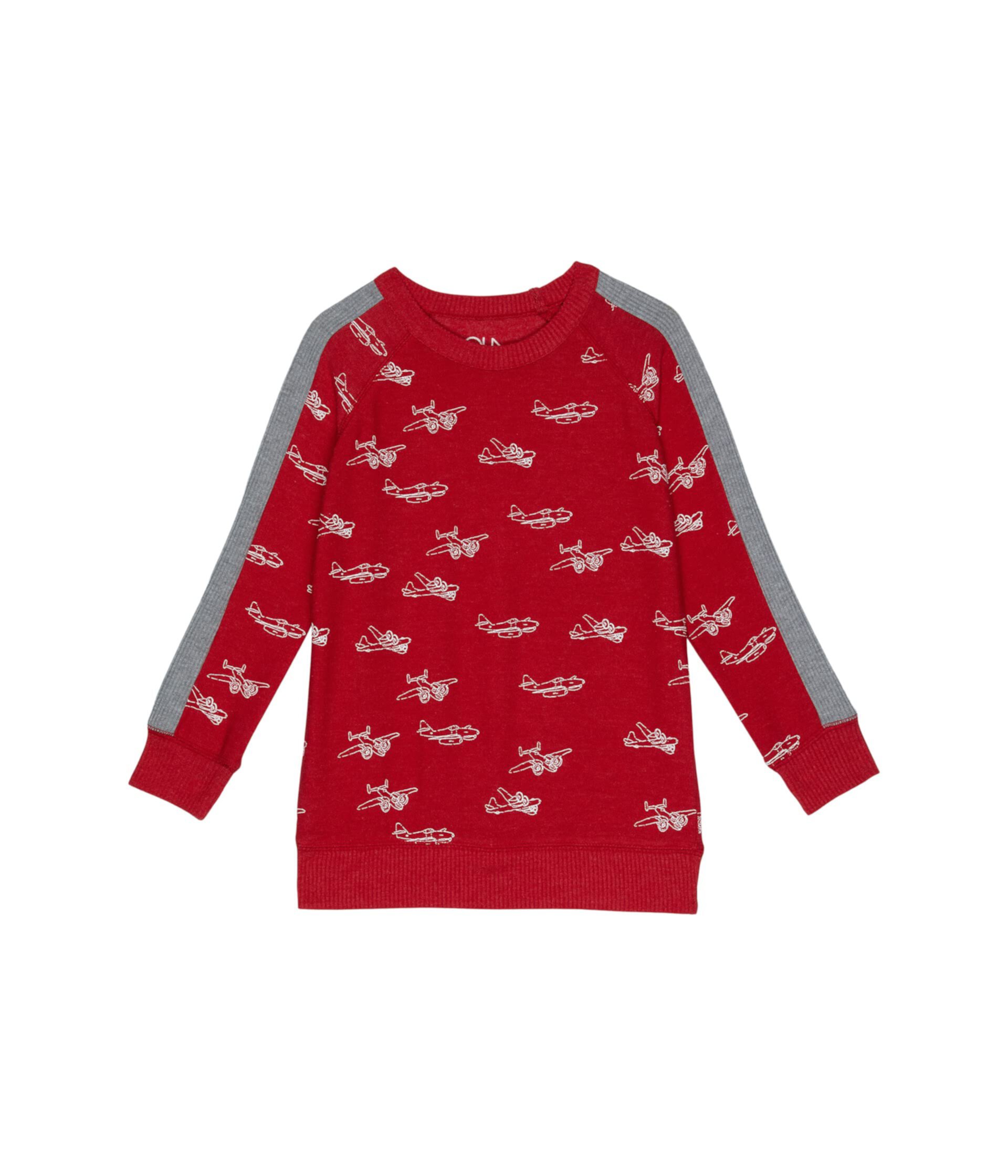 Пуловер-самолет (для малышей/маленьких детей) Chaser