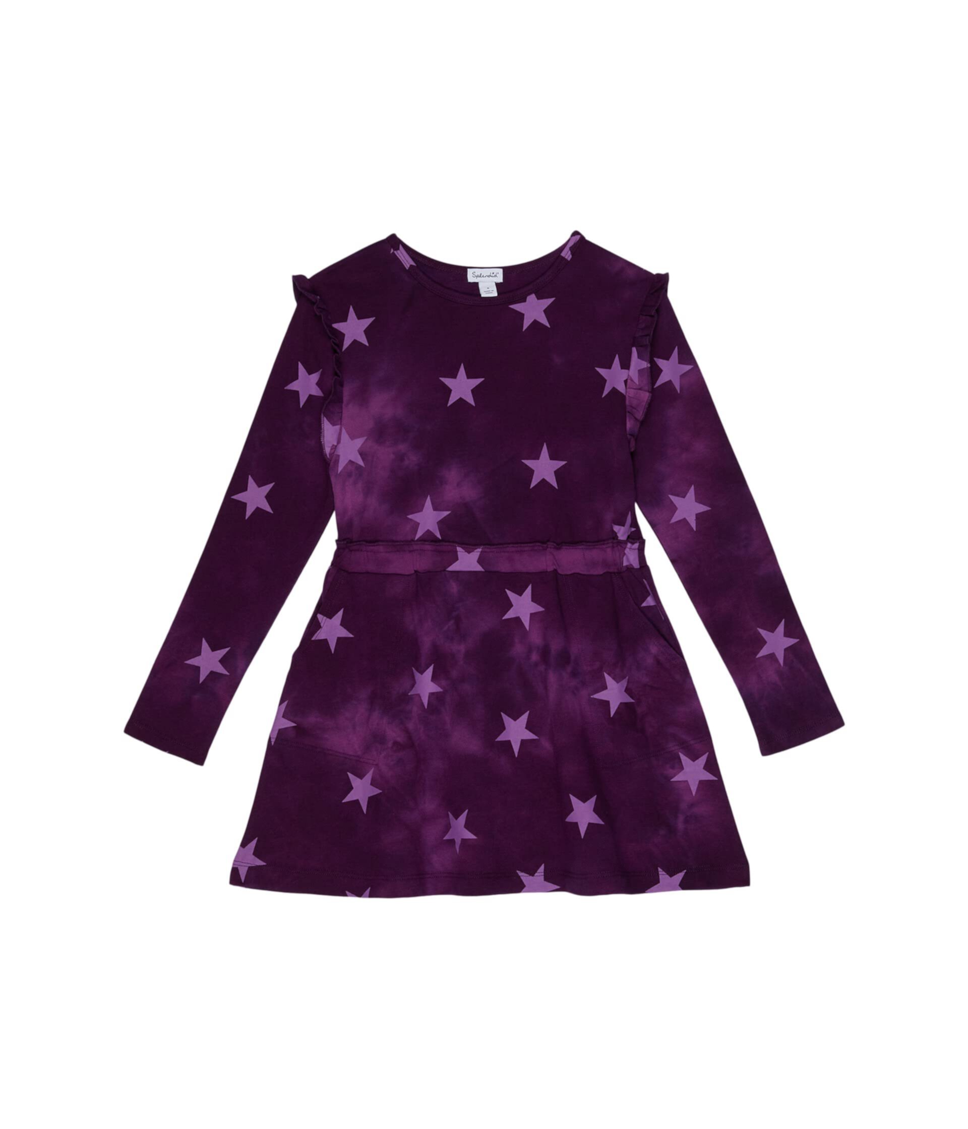 Платье Popstar с длинными рукавами (для малышей/маленьких детей) Splendid Littles