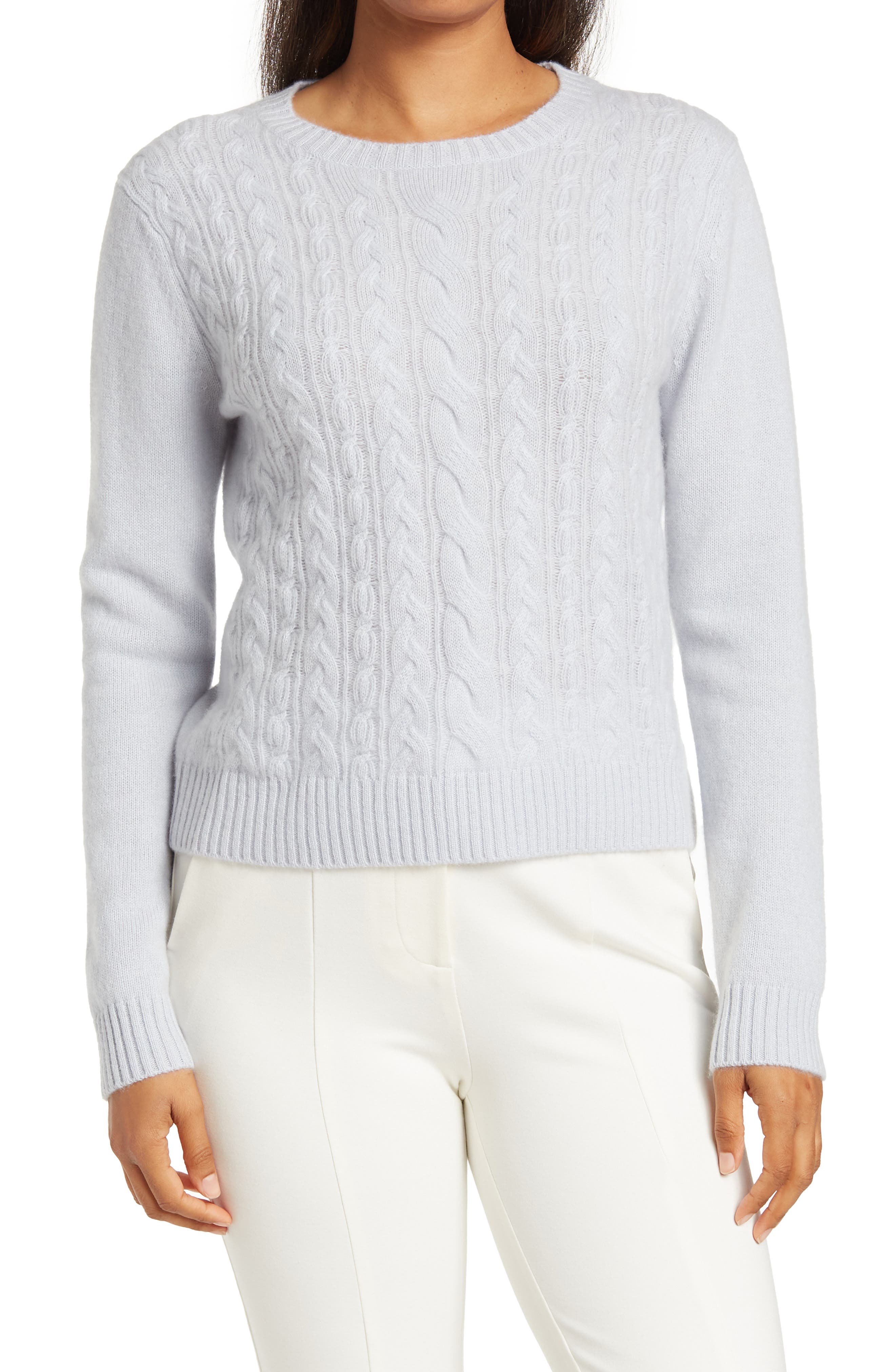 Cashmere Cable Knit Sweater Magaschoni