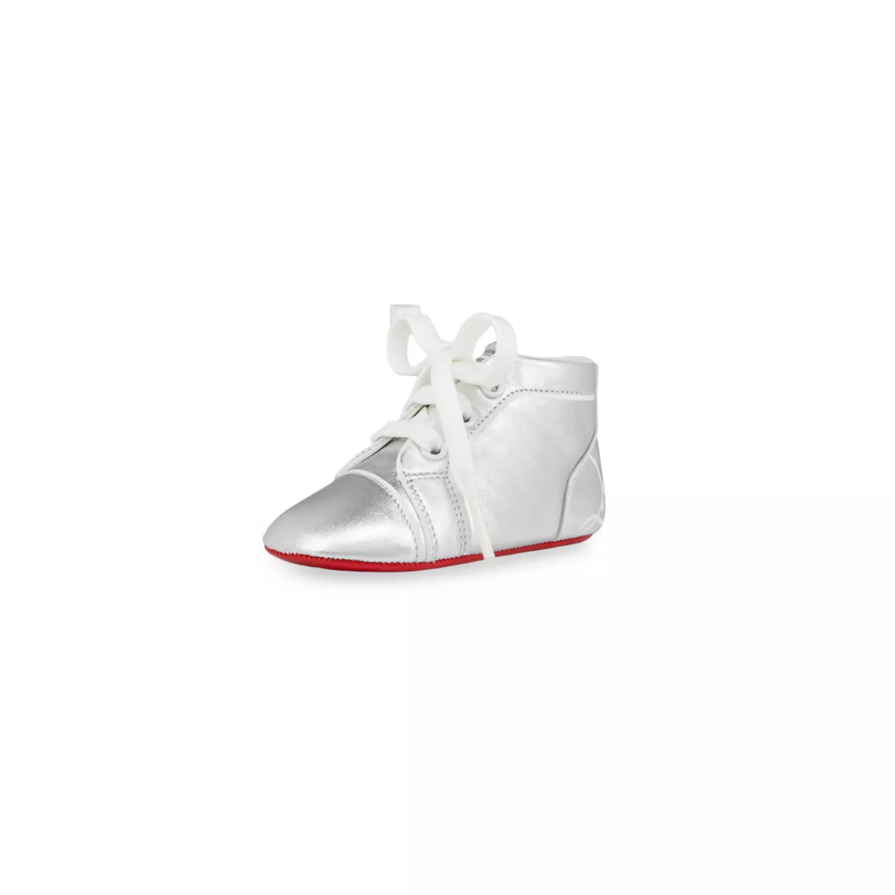 Детские кроссовки и кеды Christian Louboutin Baby's Funnyto Leather Crib Sneakers Christian Louboutin