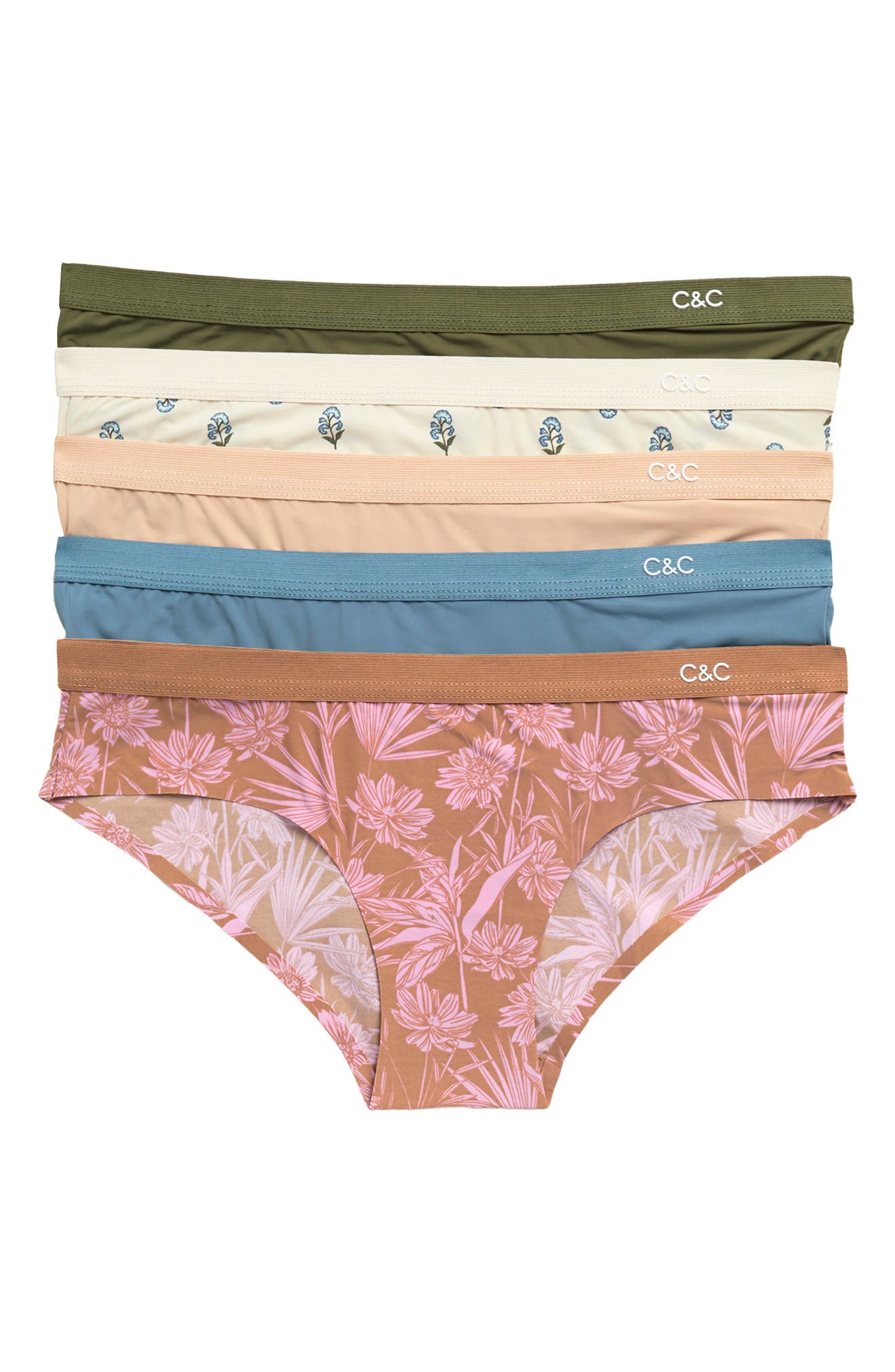 Emmalyn Bikini Underwear - Pack of 5 C & C California