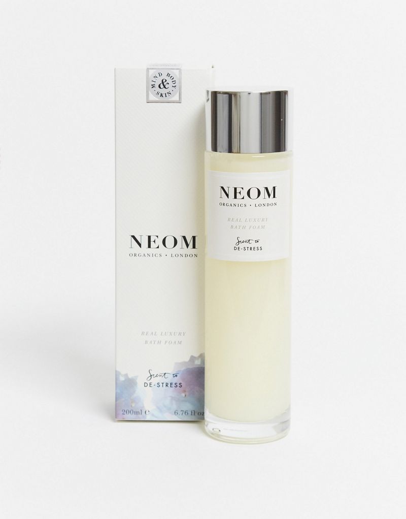 NEOM Real Luxury Пена для ванны «Лаванда, палисандр и жасмин», 200 мл NEOM