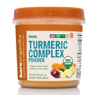 Organic Turmeric Complex Powder (Порошок) -- 8 oz (Унции) BareOrganics