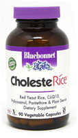 Bluebonnet Nutrition CholesteRice® Комплекс красного дрожжевого риса -- 90 капсул Vcaps® Bluebonnet Nutrition
