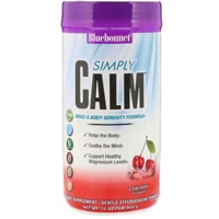 Simply Calm Порошок вишни — 16 унций Bluebonnet Nutrition